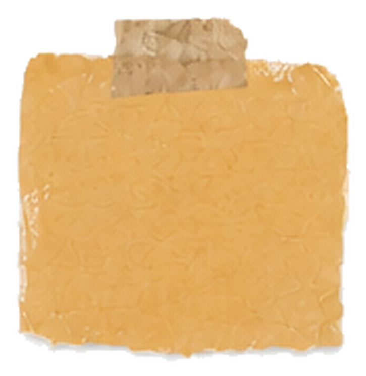 Orange sticky note